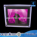 Acrylic frame Led edgelit menu board crystal light box
